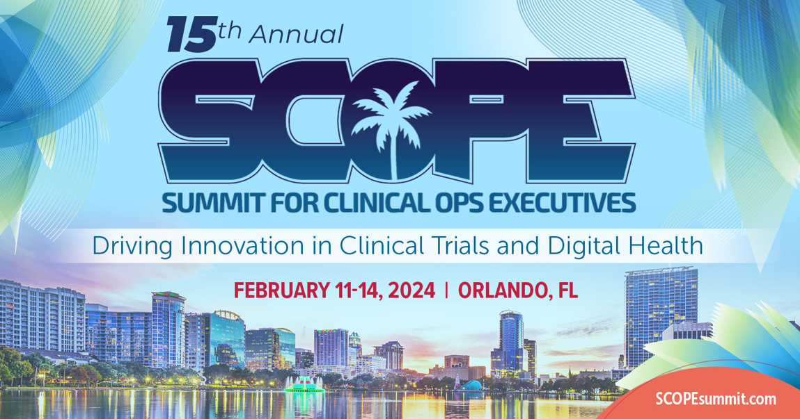 SCOPE 15th Annual Summit February 1114, 2024 Vantage BioTrials